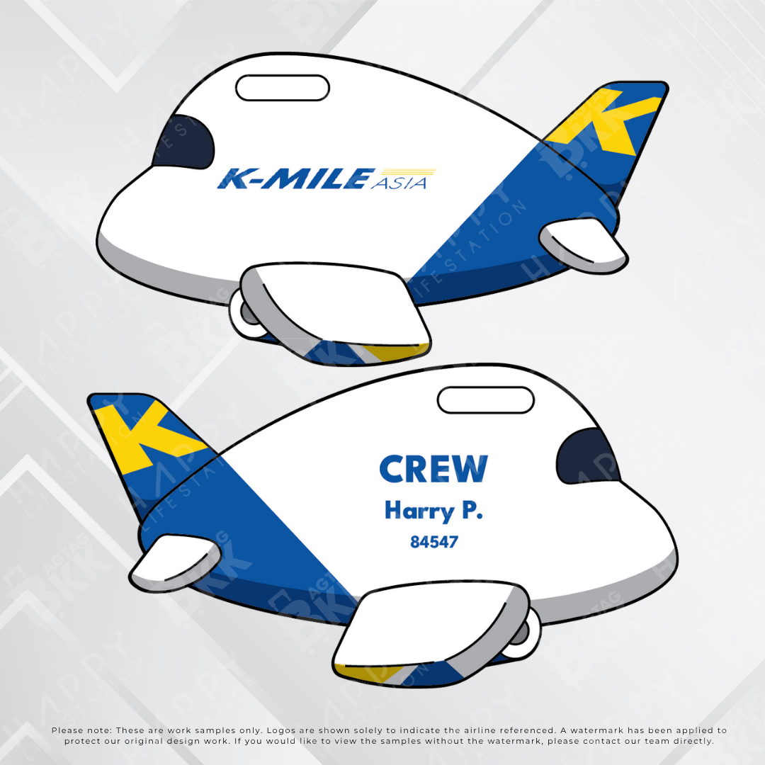 Airplane tag - Thailand Airliners