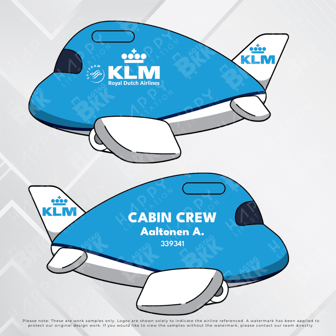 Airplane Tag - Europe Airliners