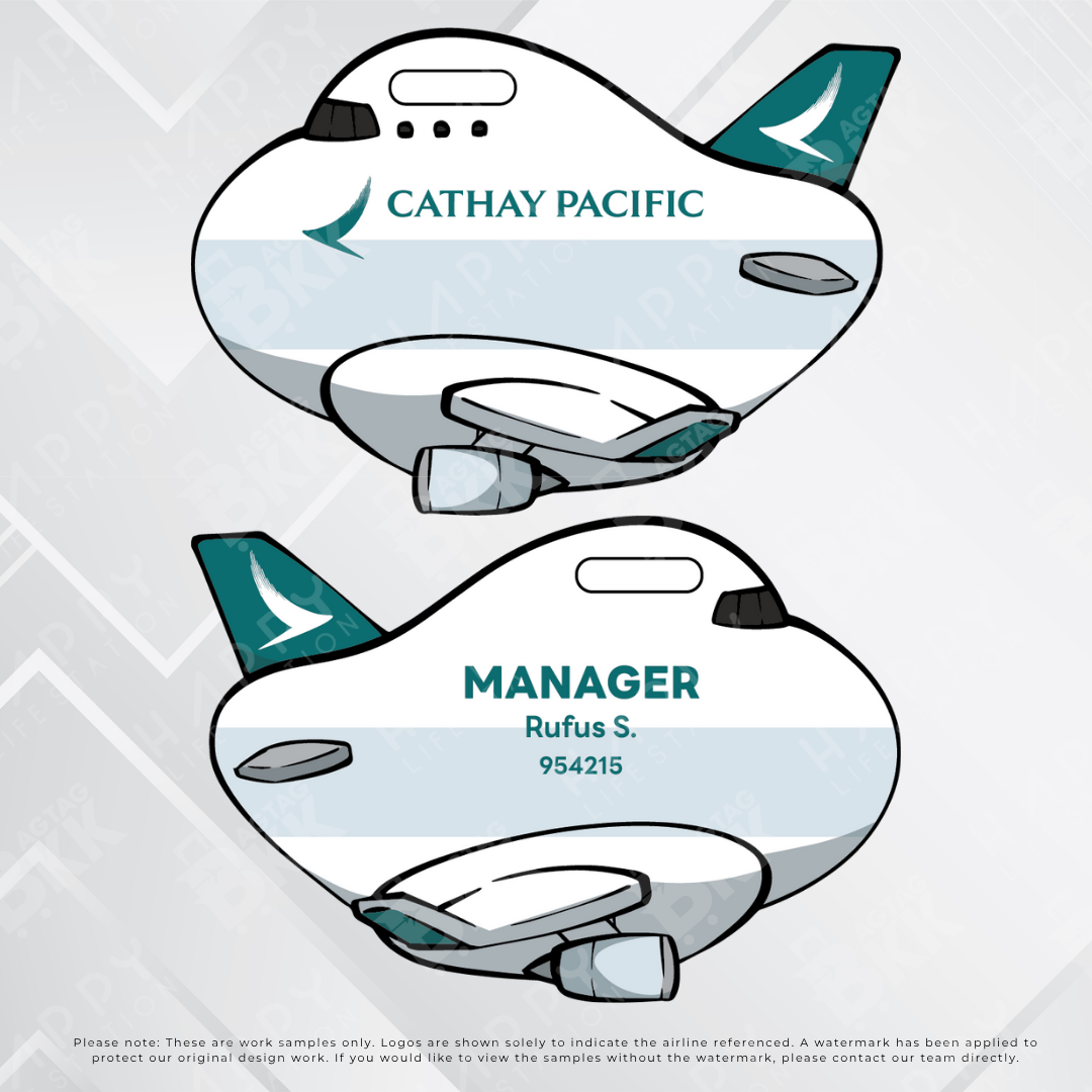 Airplane tag (Mango edition1)