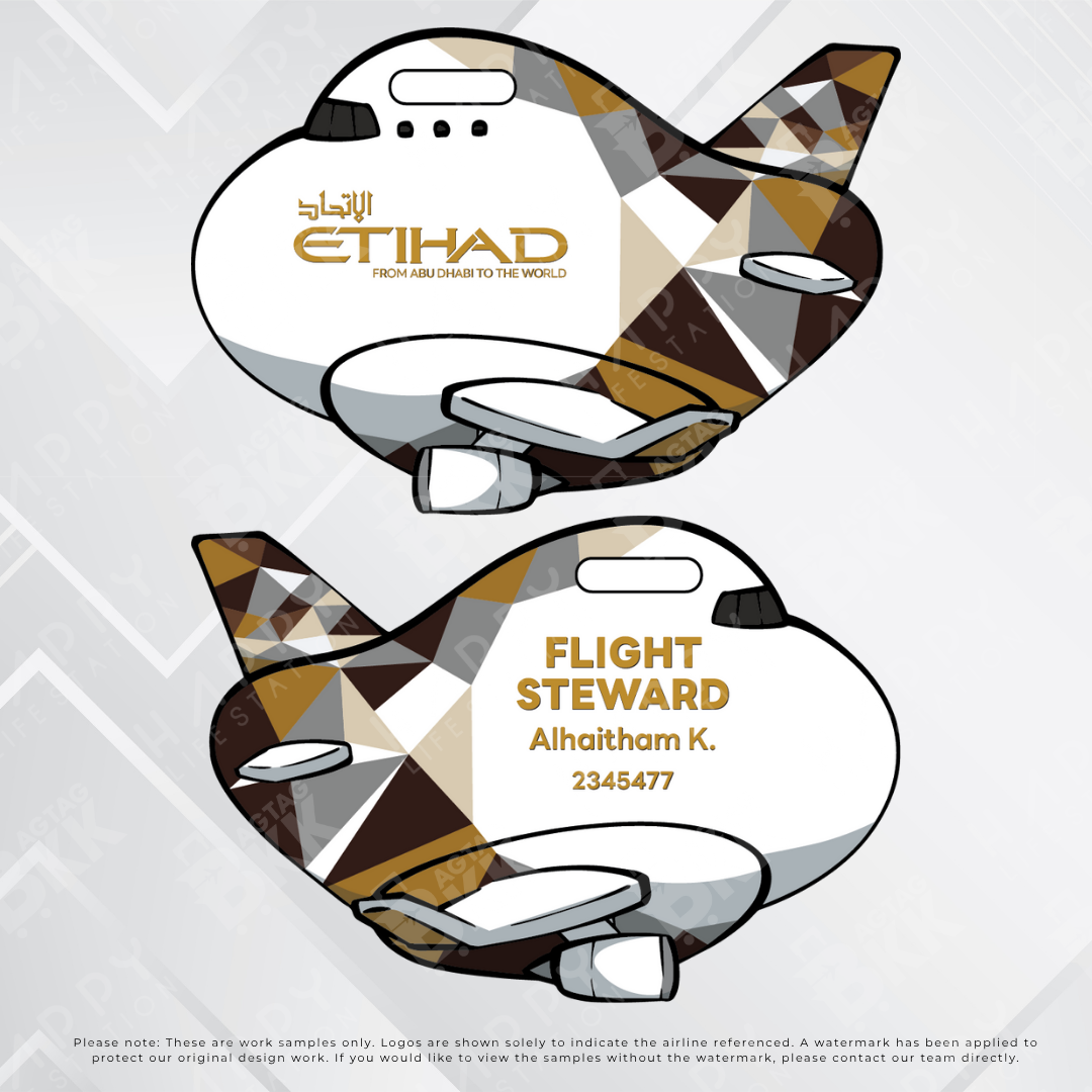 Airplane tag (Mango edition1)