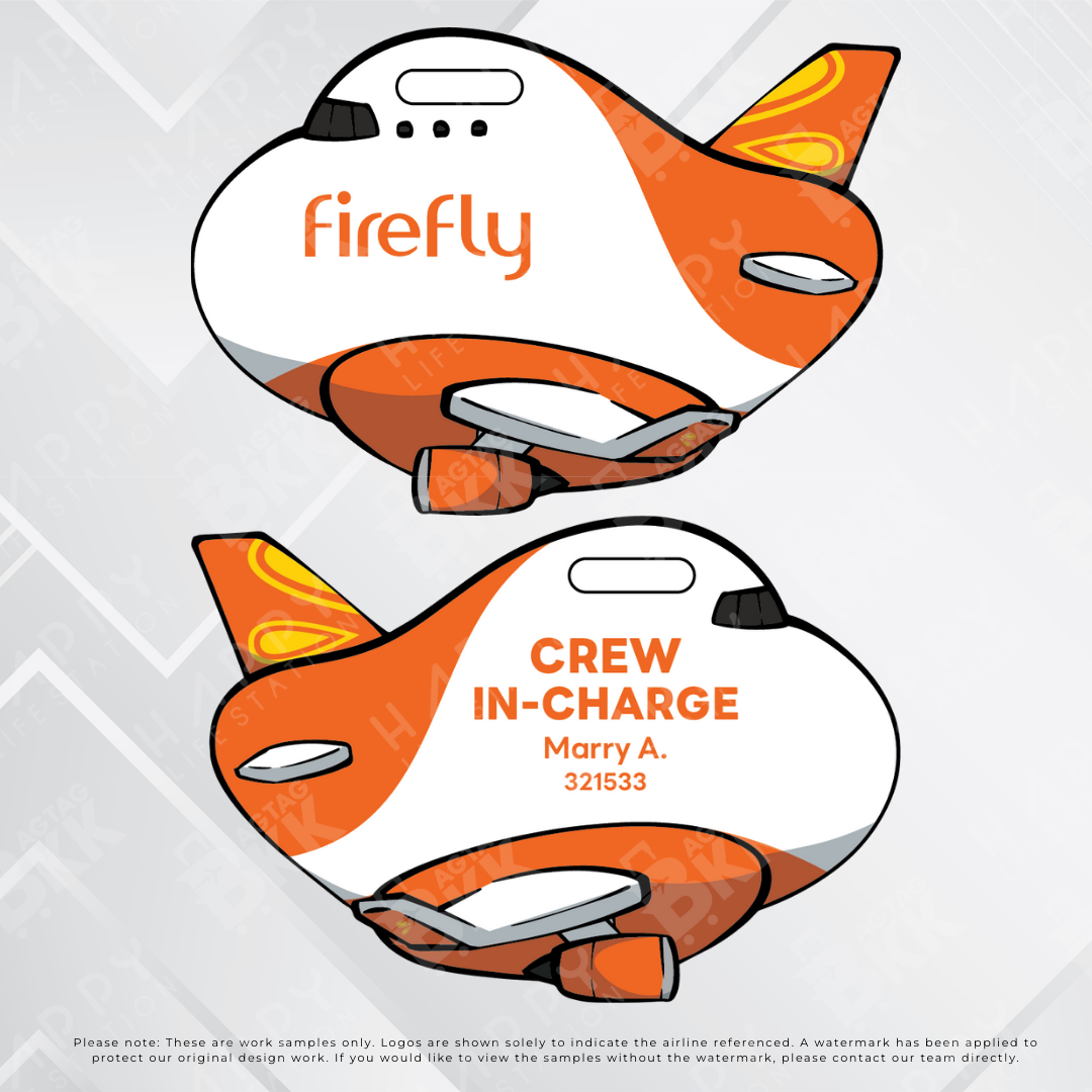 Airplane tag (Mango edition1)