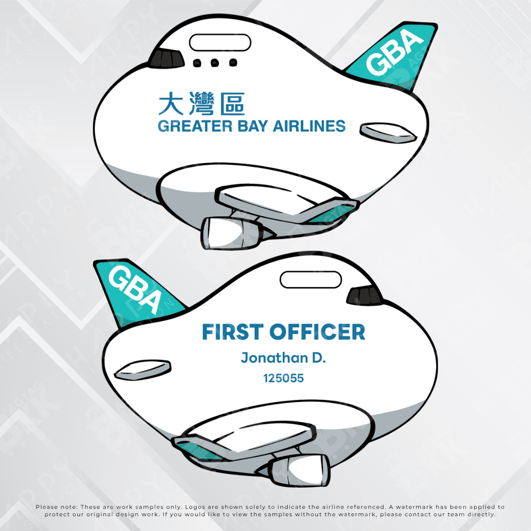 Airplane tag (Mango edition1)