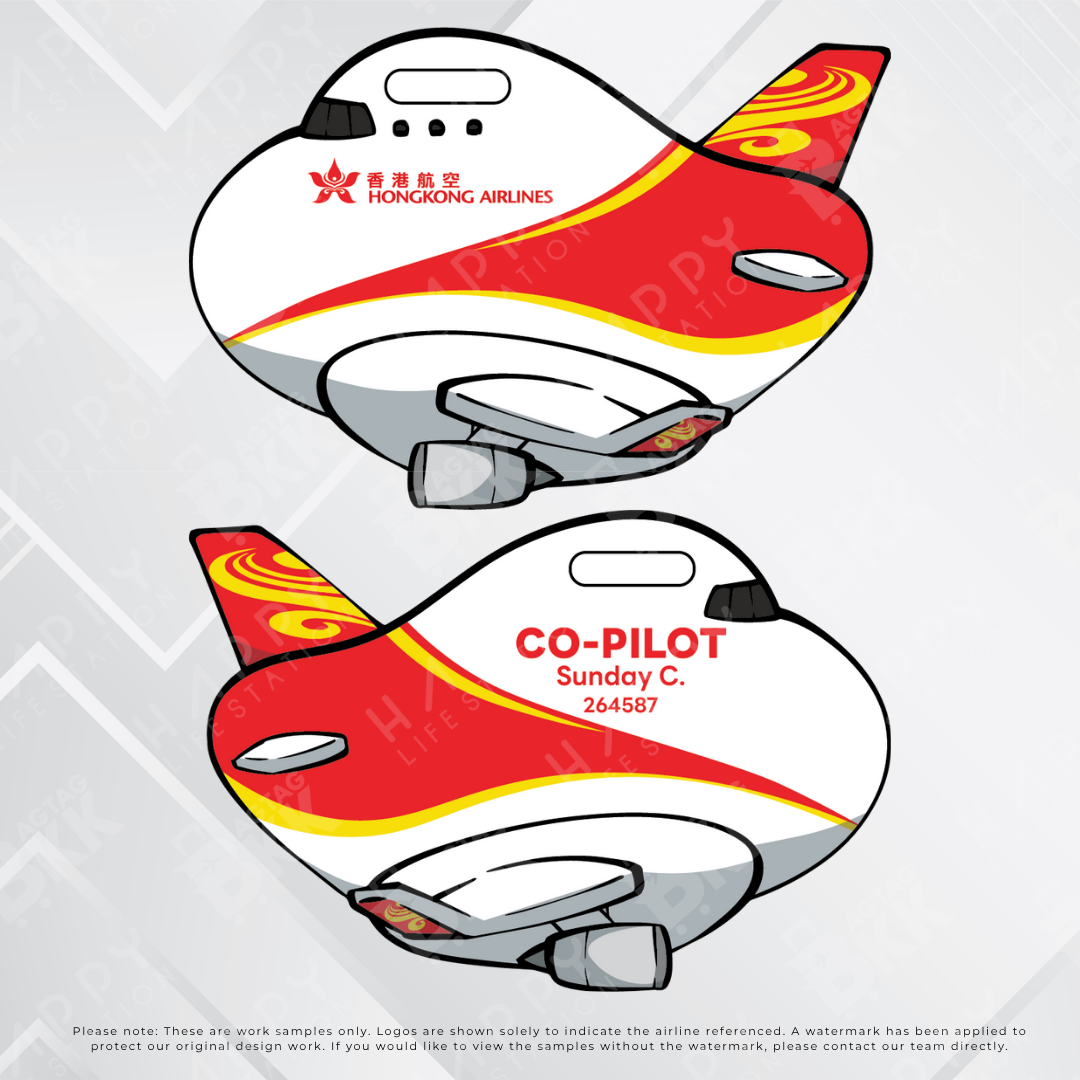 Airplane tag (Mango edition1)