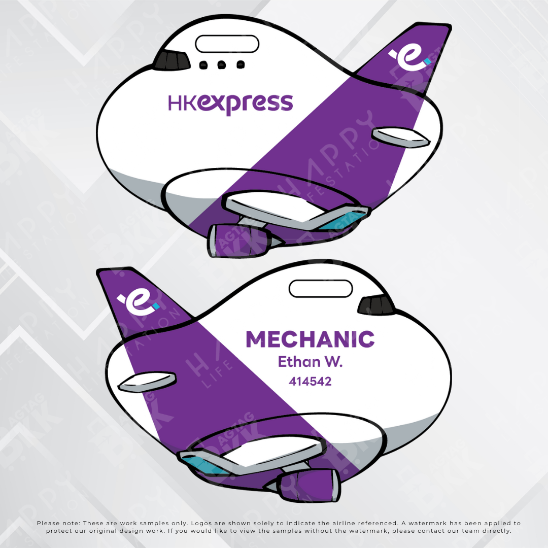 Airplane tag (Mango edition1)