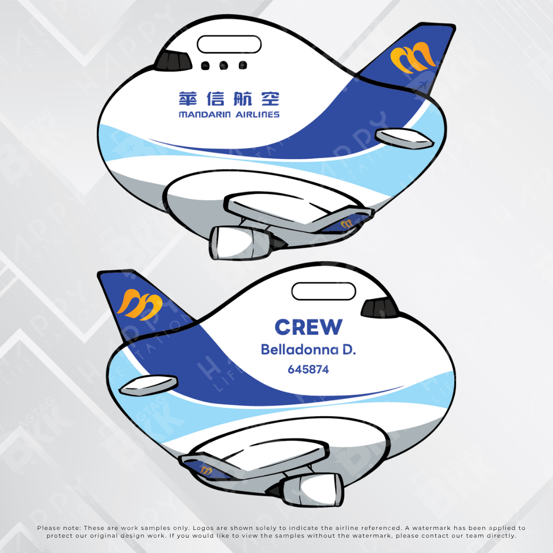 Airplane tag (Mango edition1)