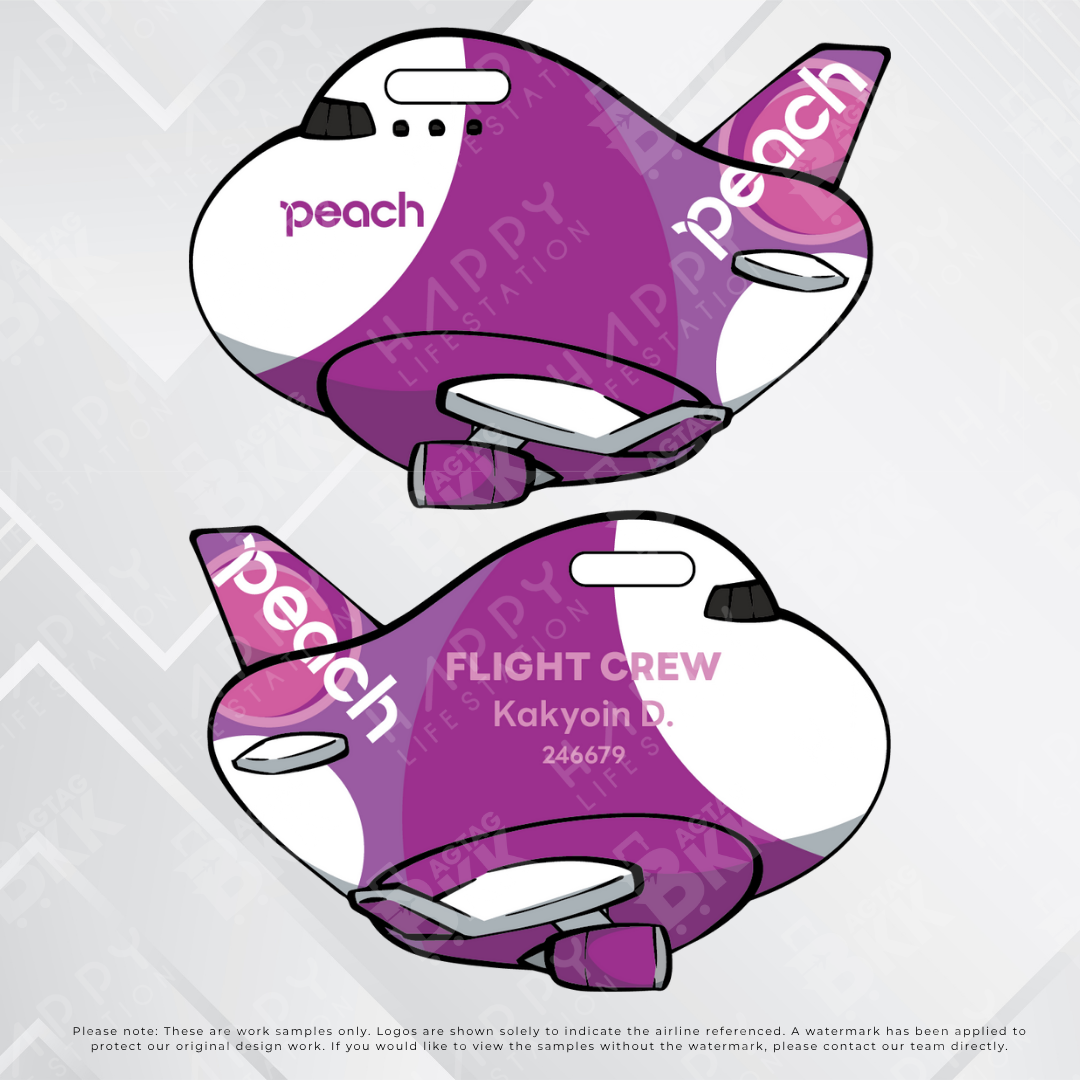Airplane tag (Mango edition1)