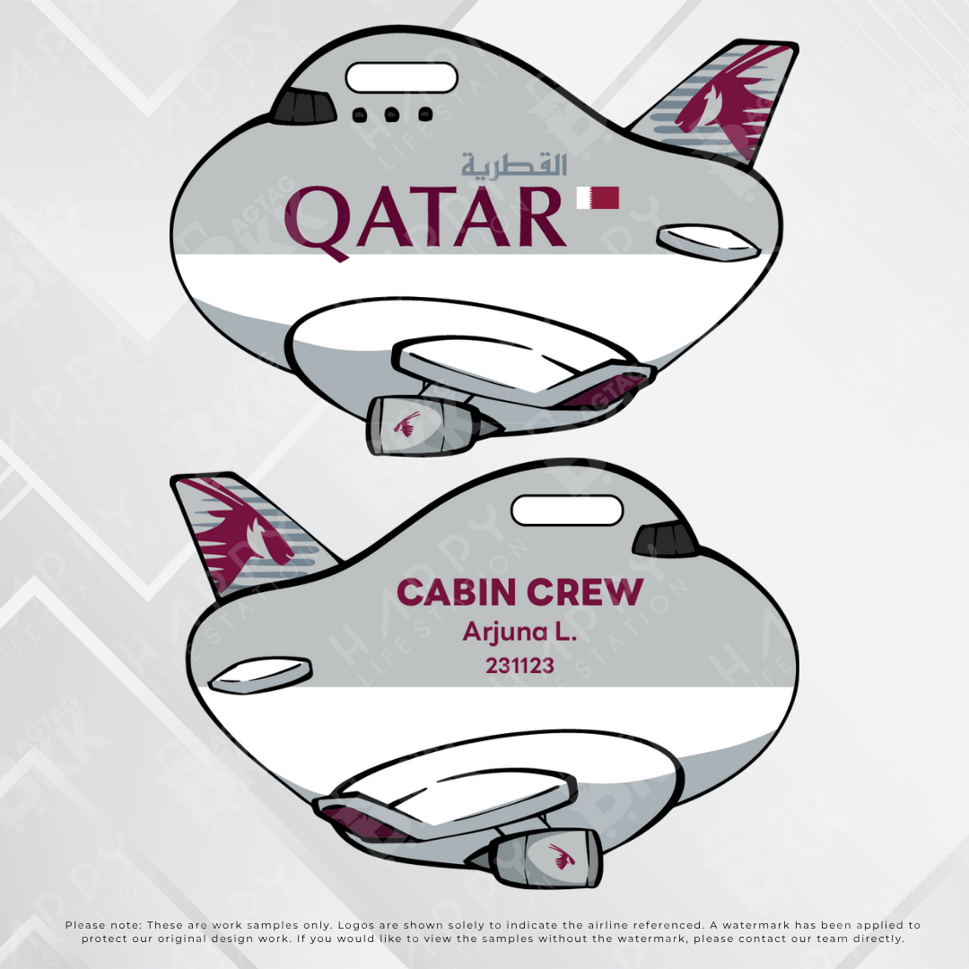 Airplane tag (Mango edition1)