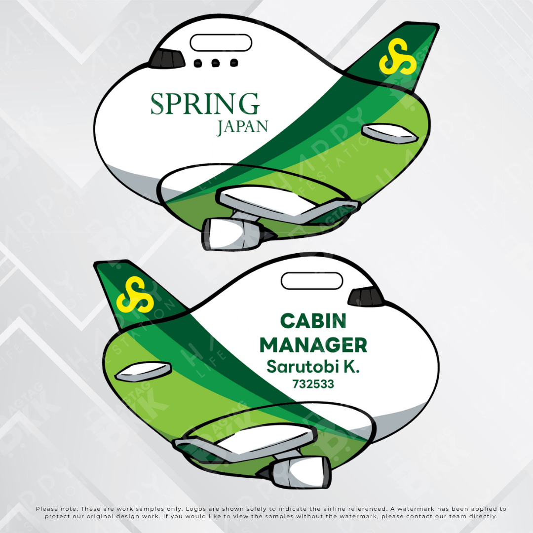 Airplane tag (Mango edition1)