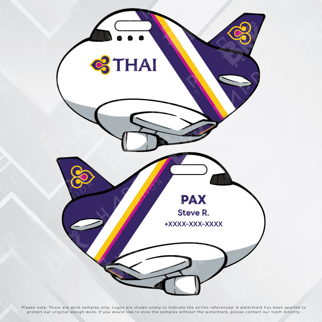 Airplane tag (Mango edition1)