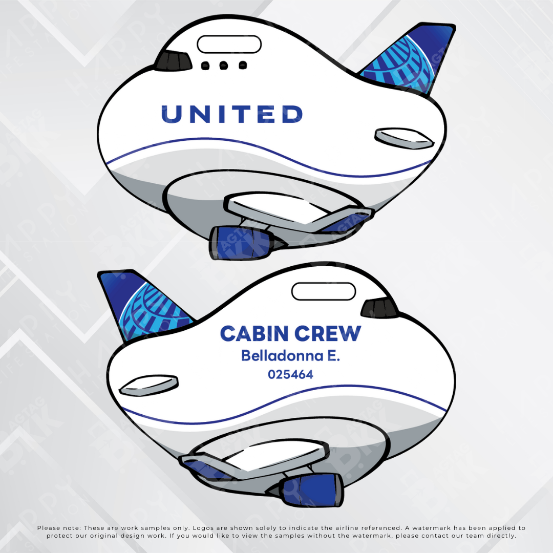Airplane tag (Mango edition1)