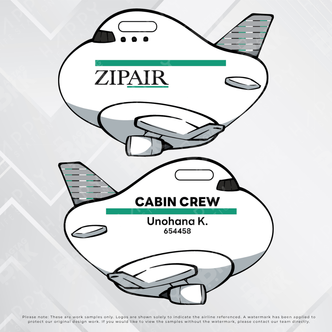 Airplane tag (Mango edition1)
