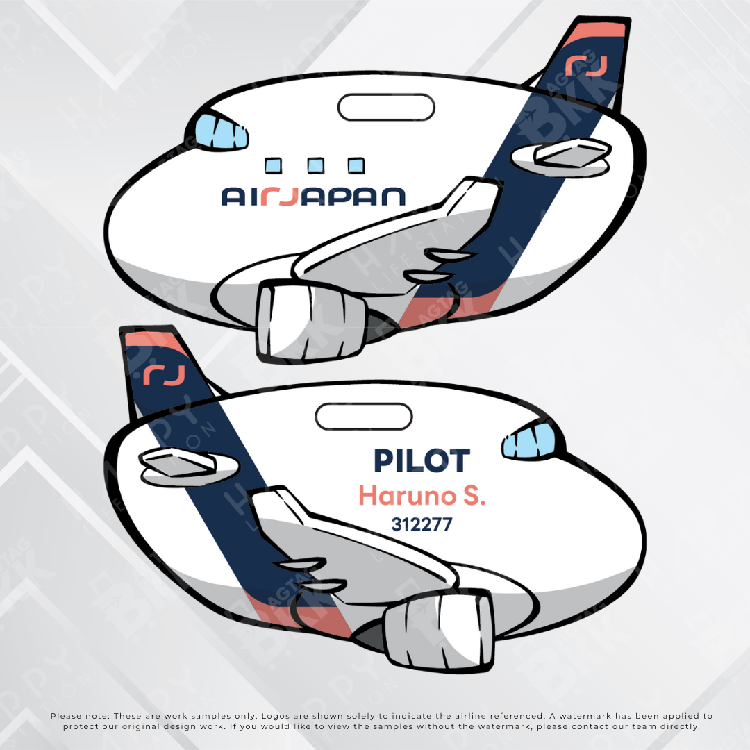 Airplane tag (Peanut edition)