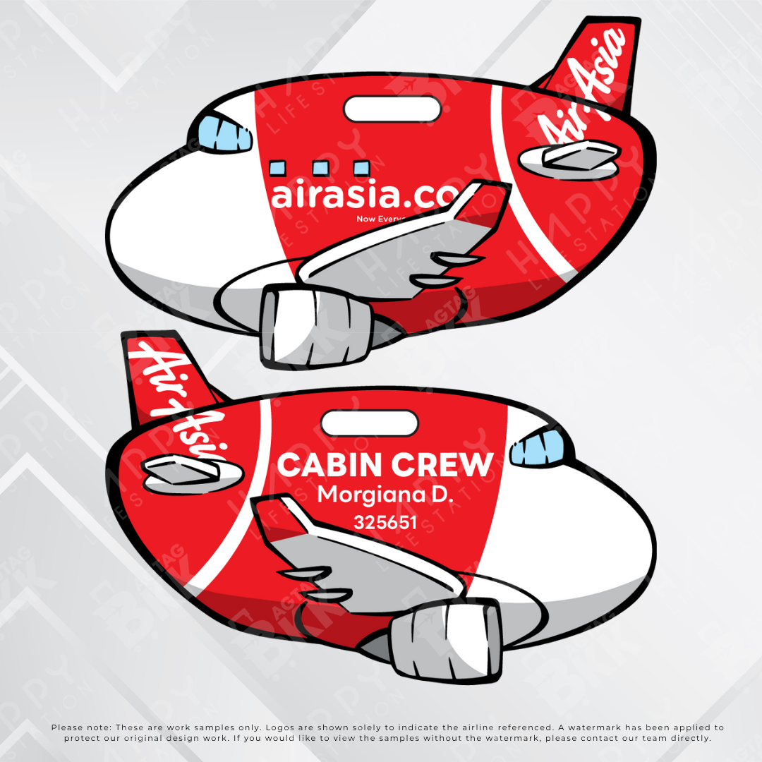 Airplane tag (Peanut edition)
