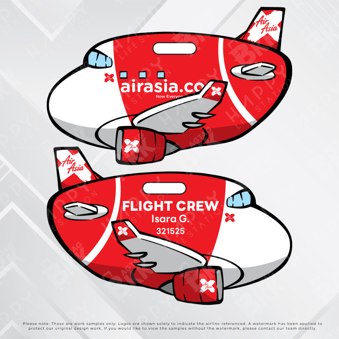 Airplane tag (Peanut edition)