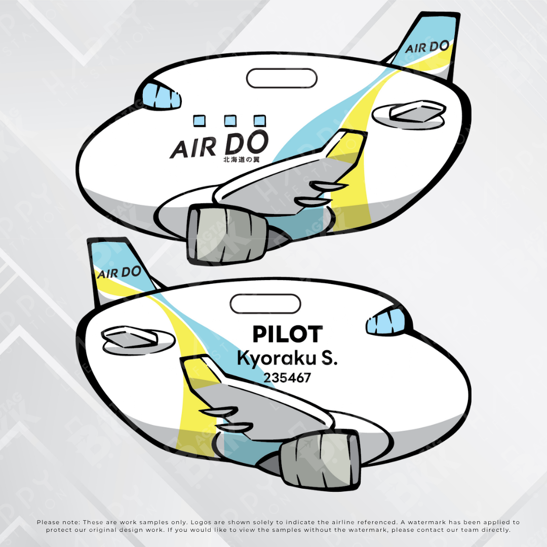 Airplane tag (Peanut edition)