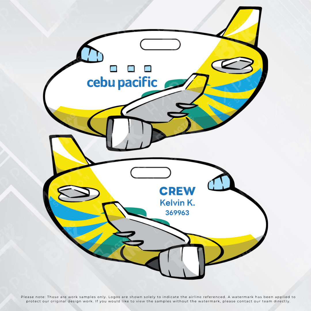 Airplane tag (Peanut edition)