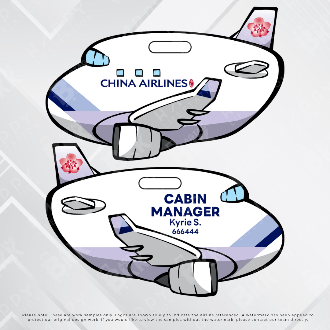 Airplane tag (Peanut edition)