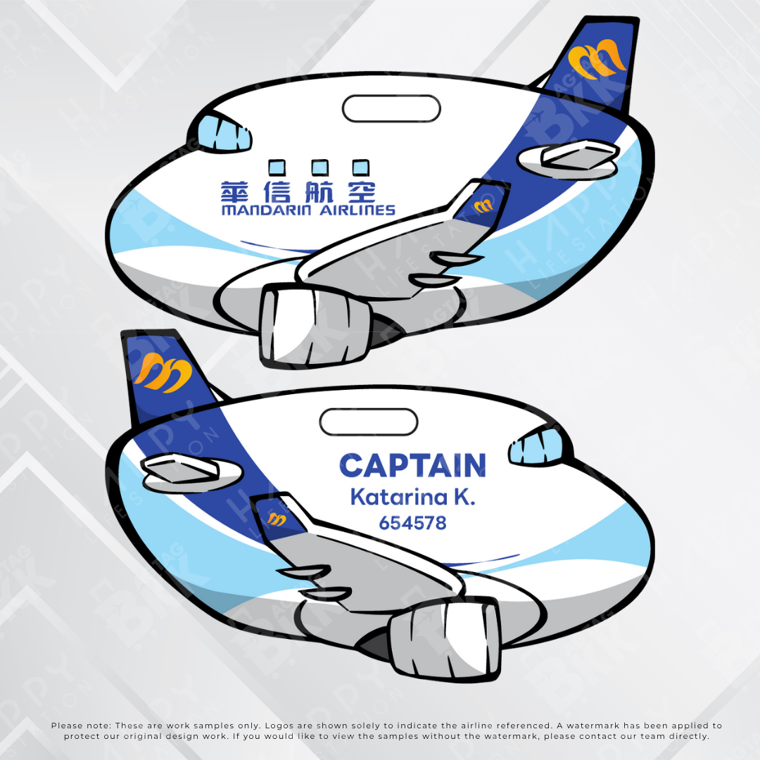 Airplane tag (Peanut edition)