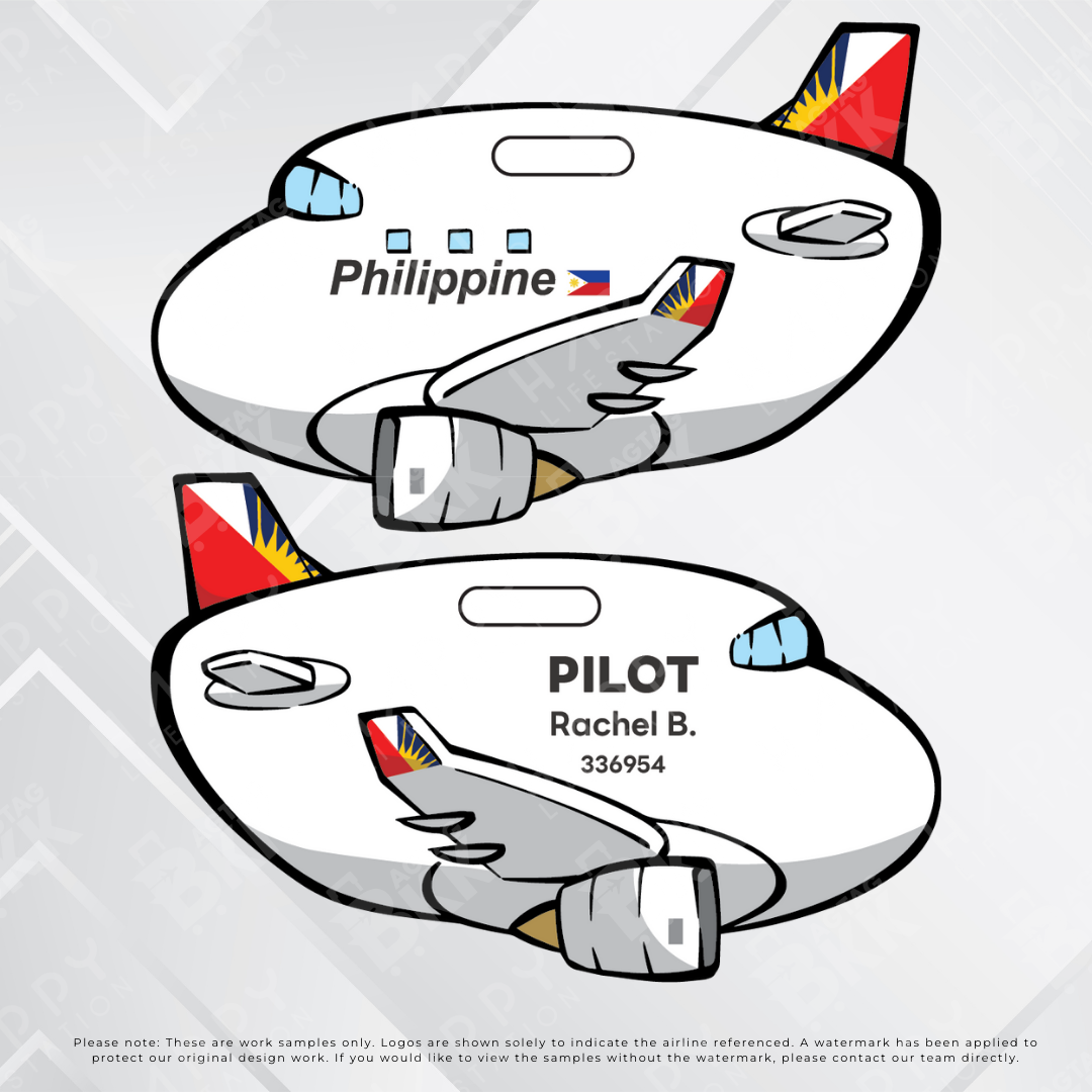 Airplane tag (Peanut edition)