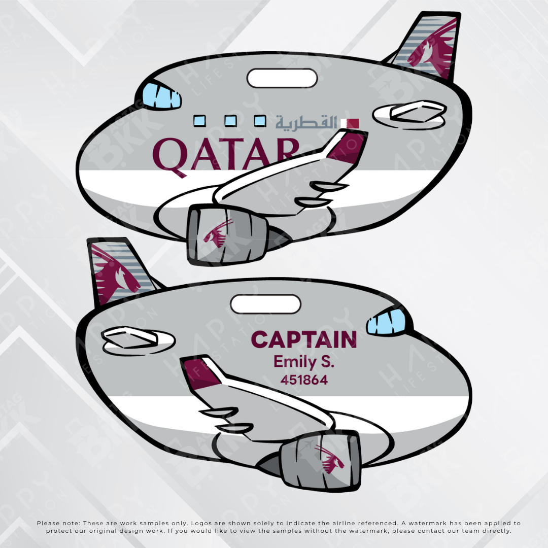 Airplane tag (Peanut edition)
