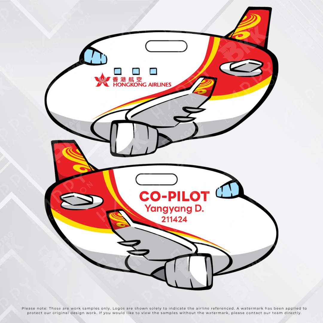 Airplane tag (Peanut edition)