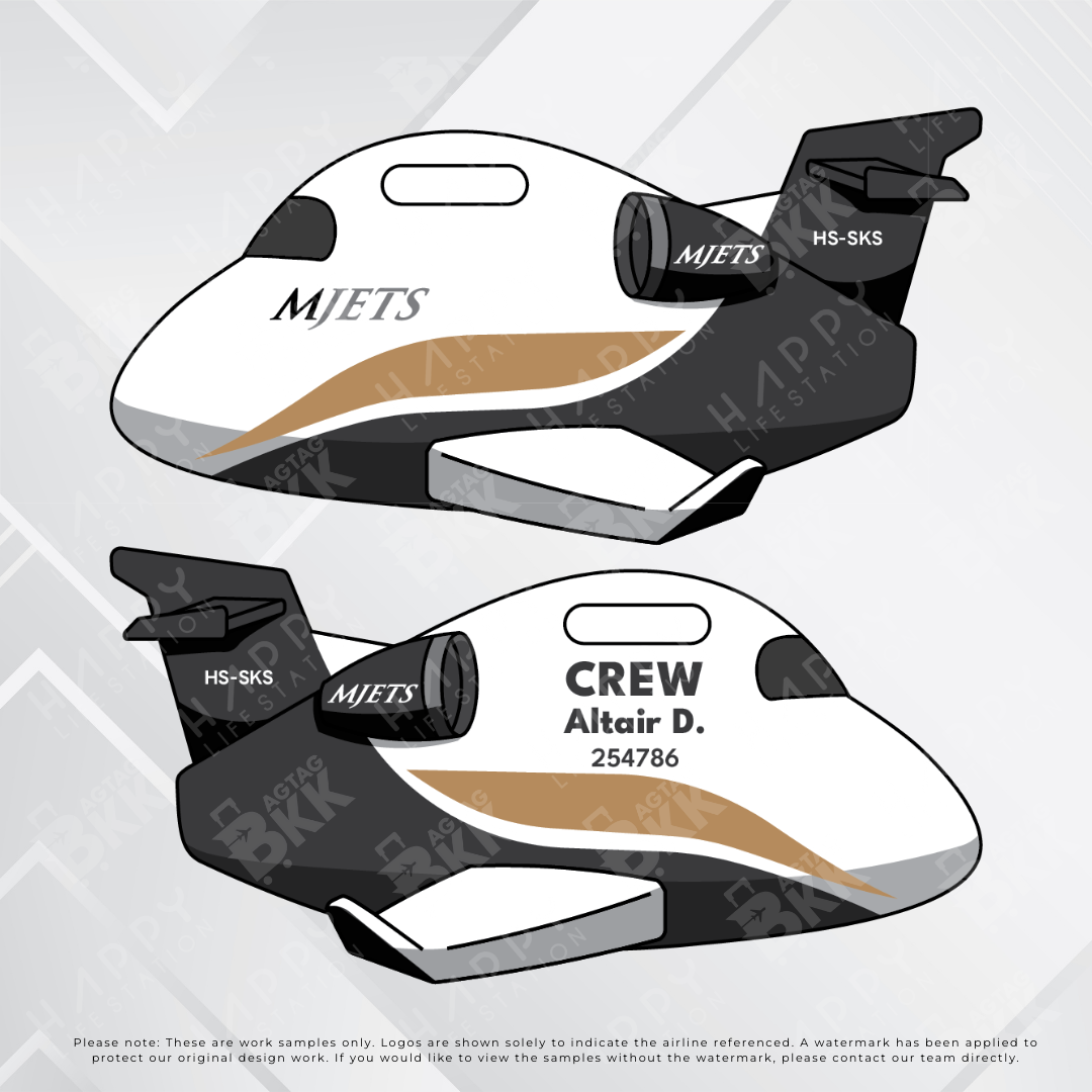 Airplane tag - Thailand Airliners