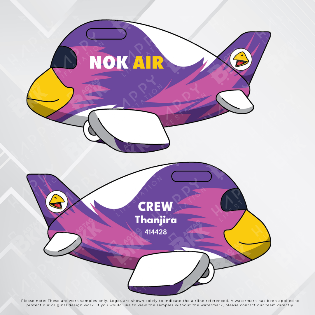 Airplane tag - Thailand Airliners