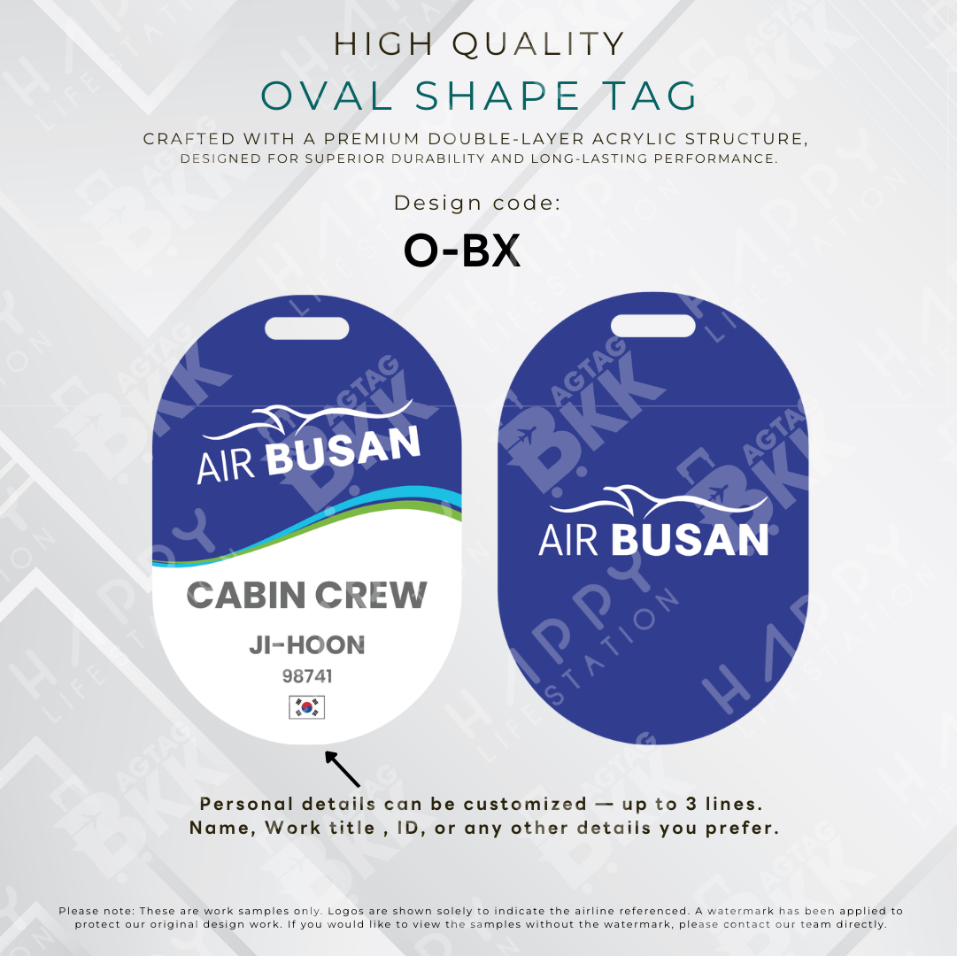 Oval Shape - Korea Airliners