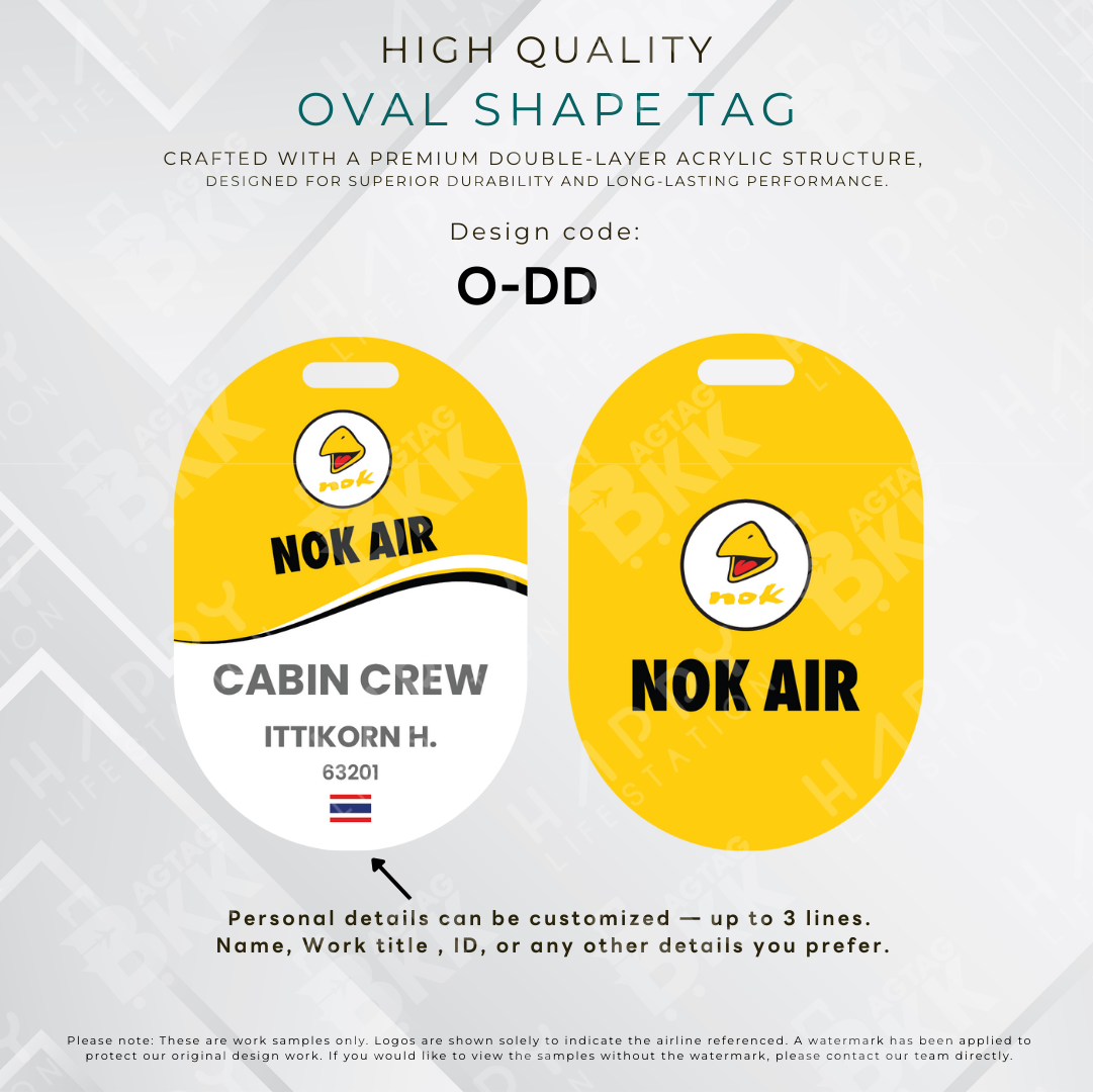 Oval Shape - Thai Airliners