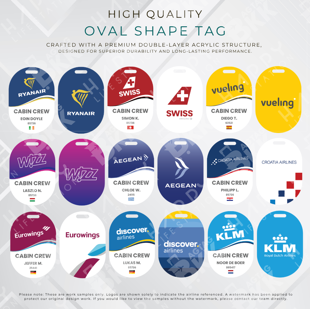 Oval Shape - Europe Airliners