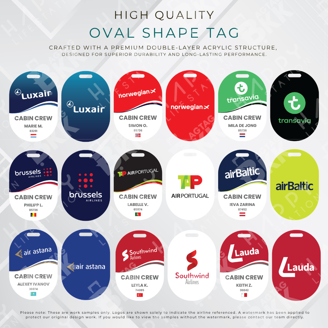 Oval Shape - Europe Airliners