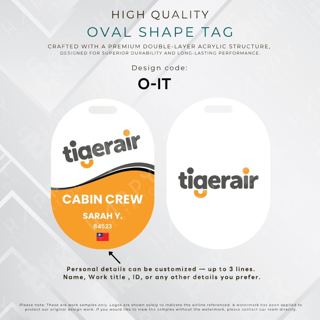 Oval Shape - Taiwan Airliners