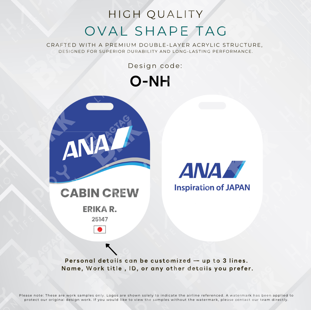 Oval Shape - Japan Airliners