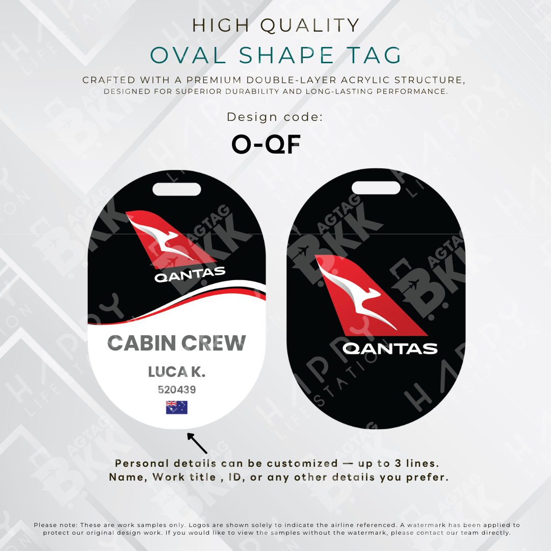 Oval Shape - Australia and New Zealand Airliners