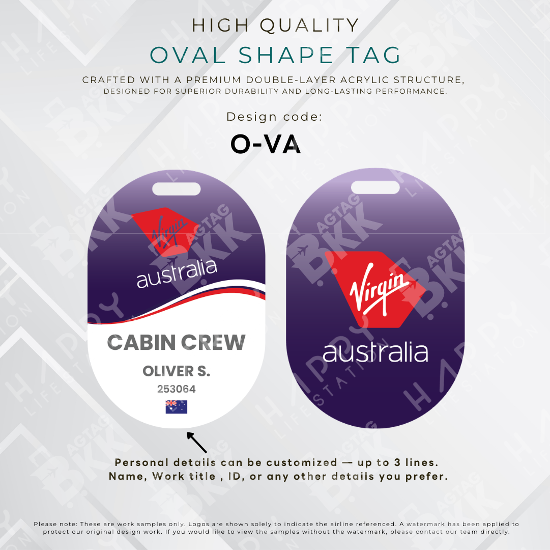 Oval Shape - Australia and New Zealand Airliners