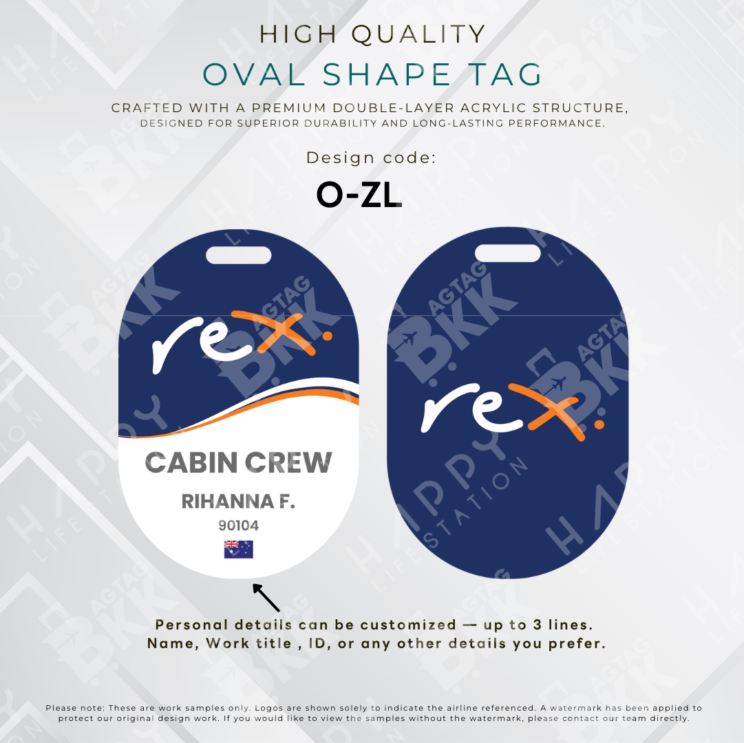 Oval Shape - Australia and New Zealand Airliners