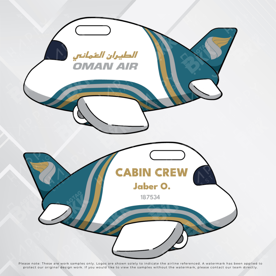 Airplane Tag - Middle east airlines