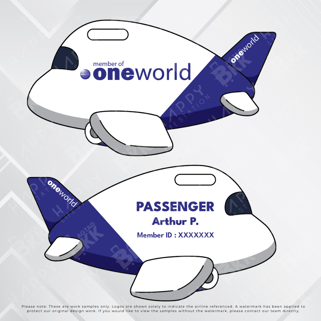 Airplane tag - Russia