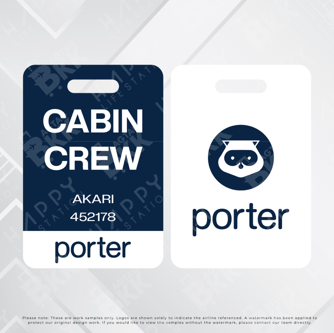 Air Canada Crew Luggage Tag | BAGTAGBKK