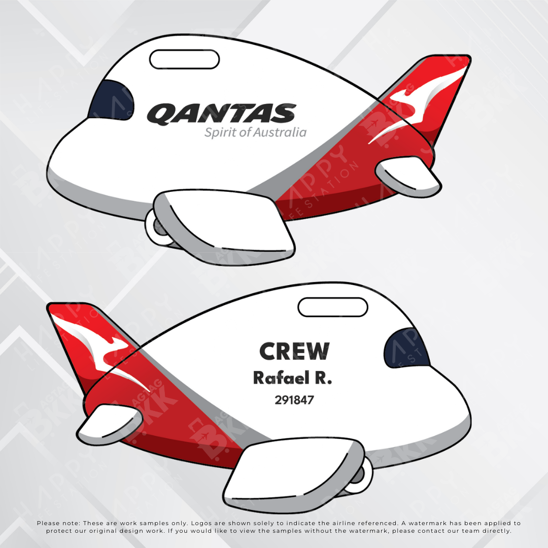 Airplane tag - Other Asian + Oceania Countries