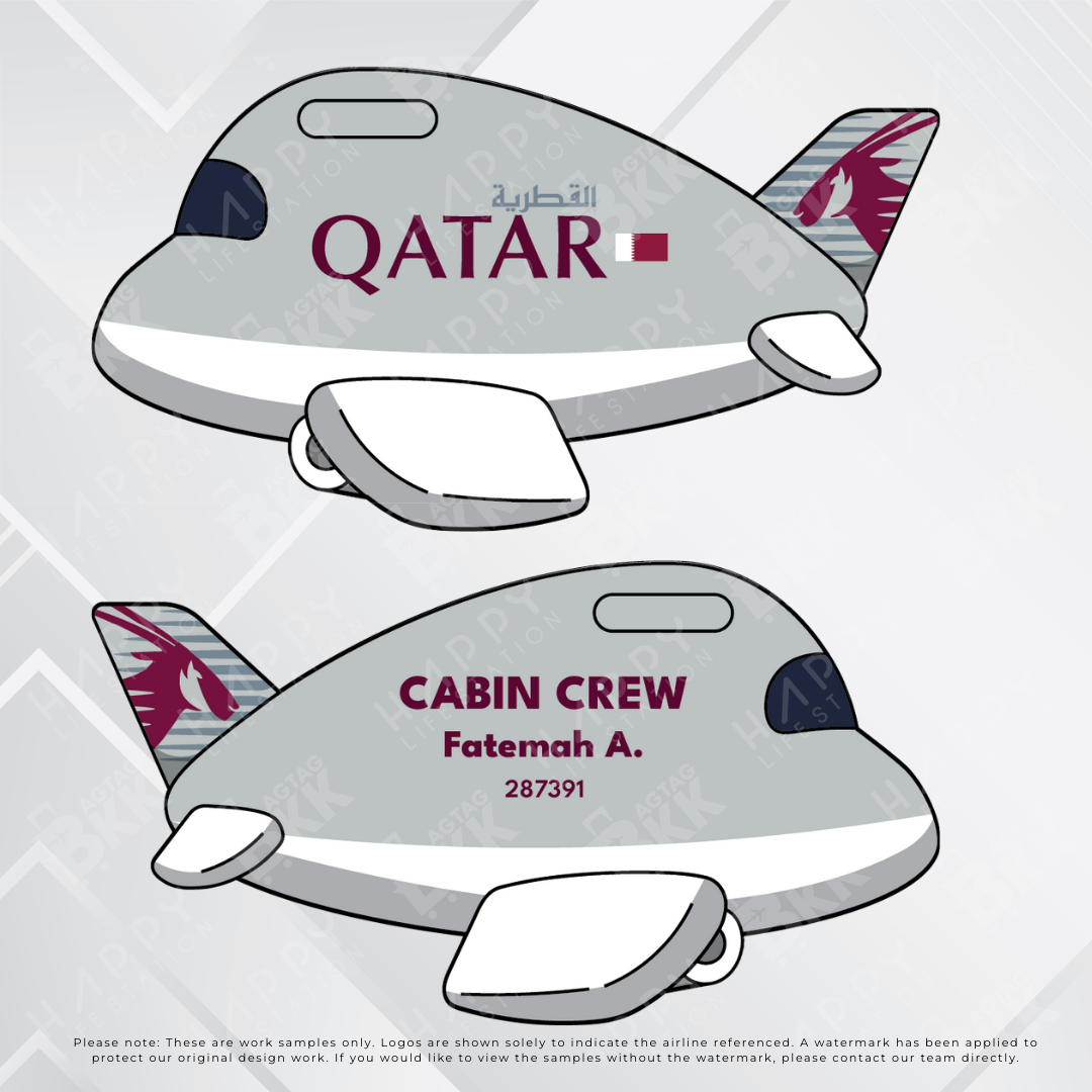 Airplane Tag - Middle east airlines