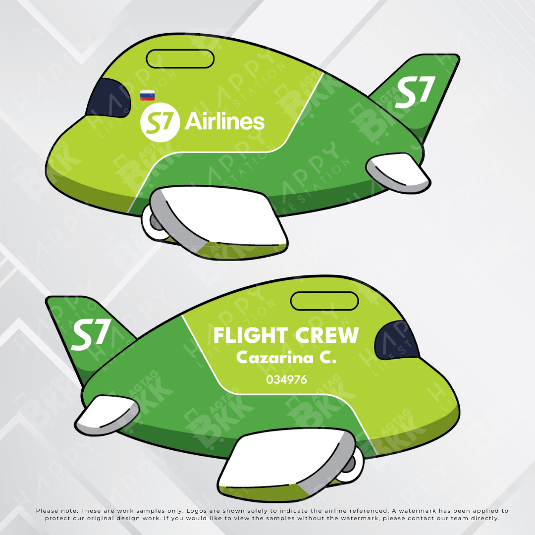 Airplane tag - Russia