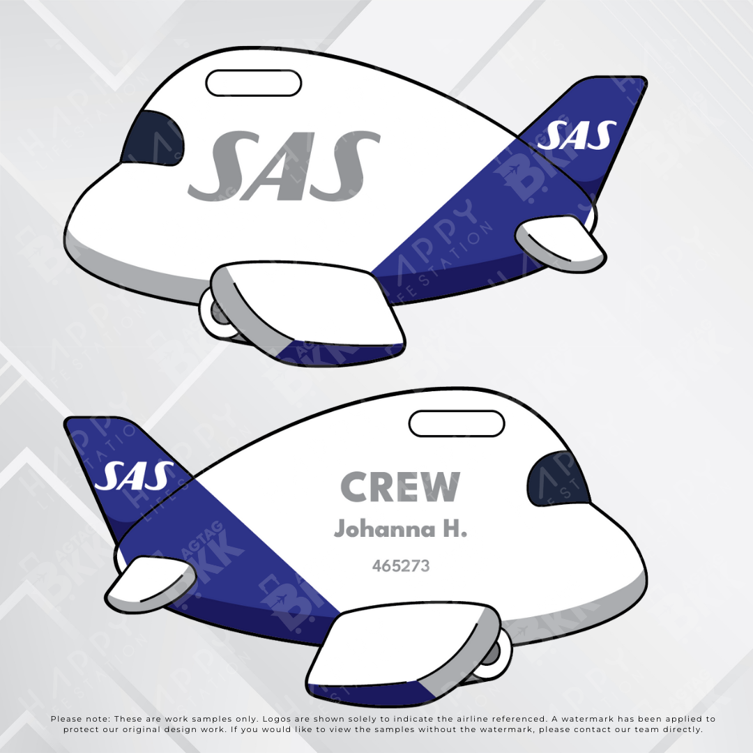 Airplane Tag - Europe Airliners