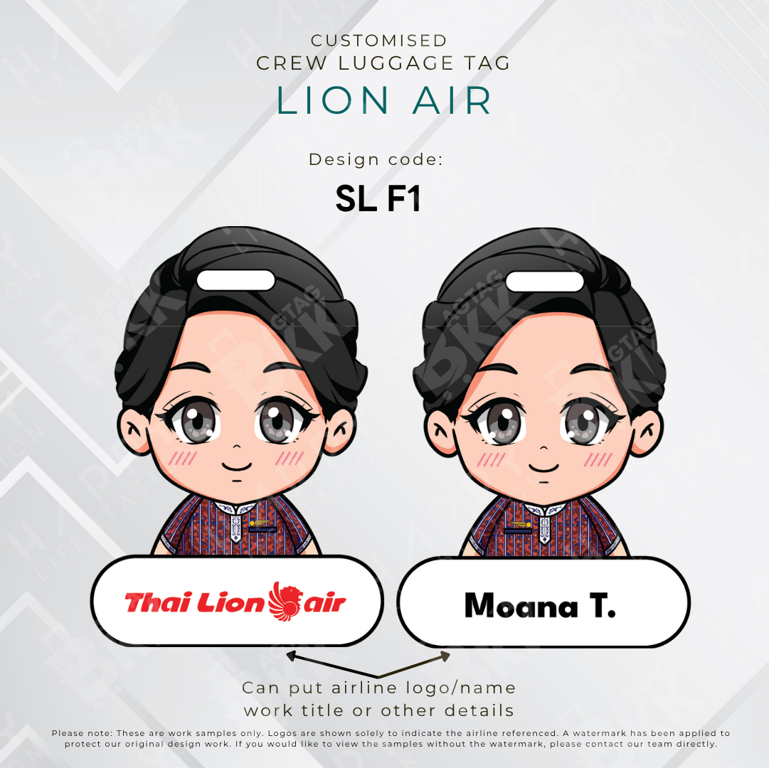 Lion Air Crew - Anime Version