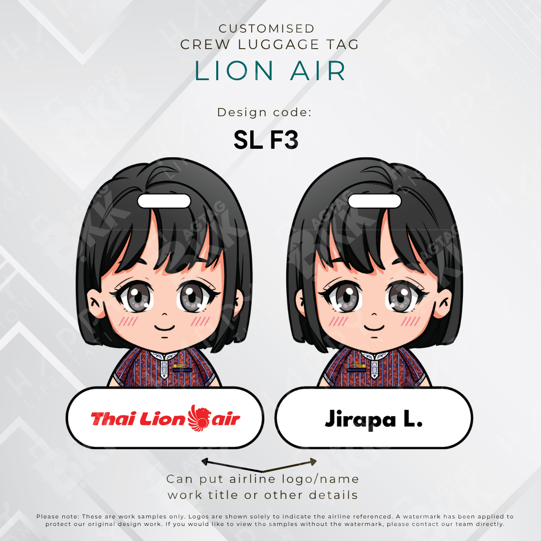 Lion Air Crew - Anime Version