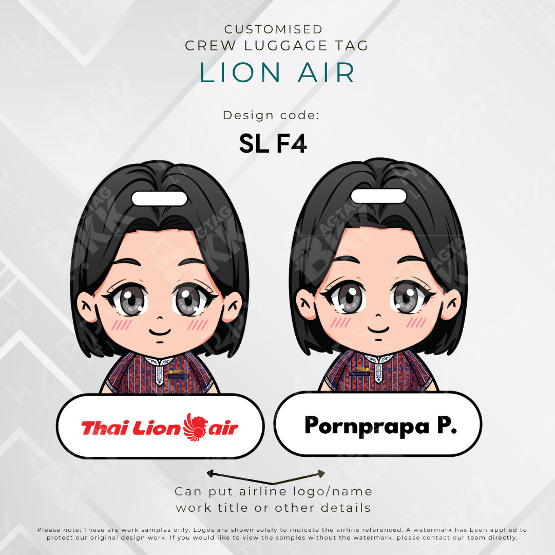 Lion Air Crew - Anime Version