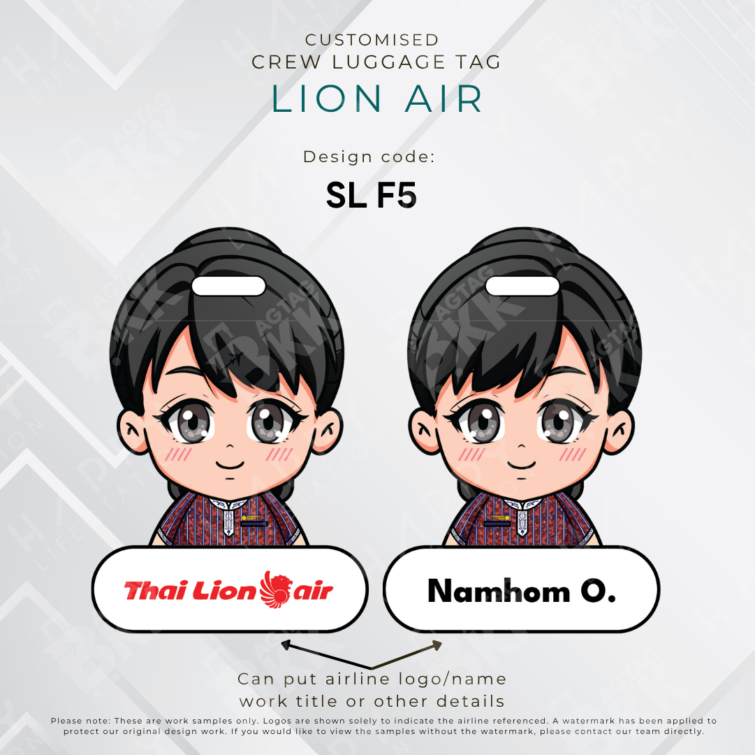 Lion Air Crew - Anime Version