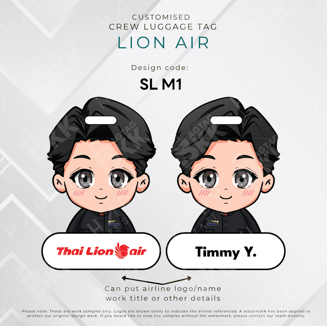 Lion Air Crew - Anime Version