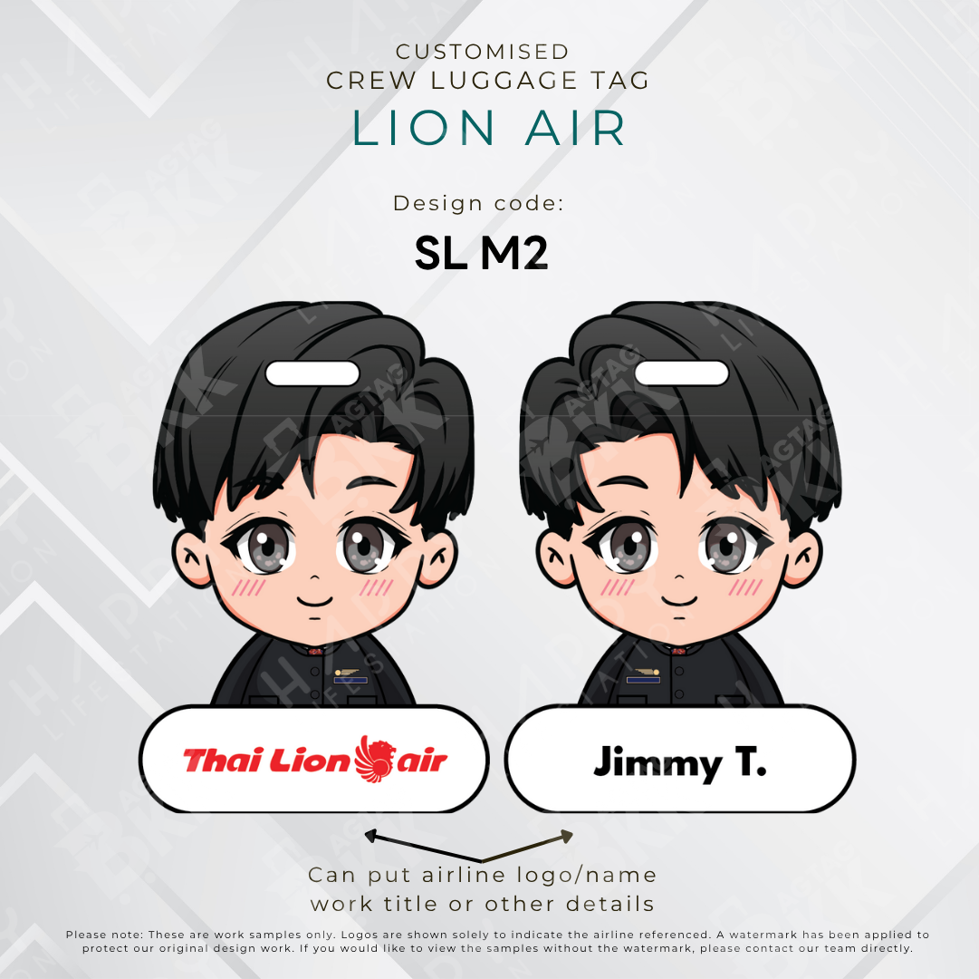 Lion Air Crew - Anime Version