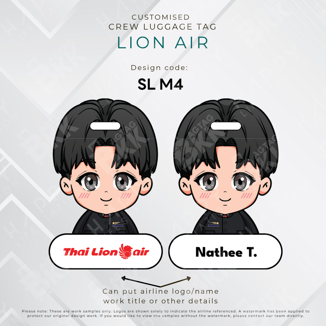 Lion Air Crew - Anime Version